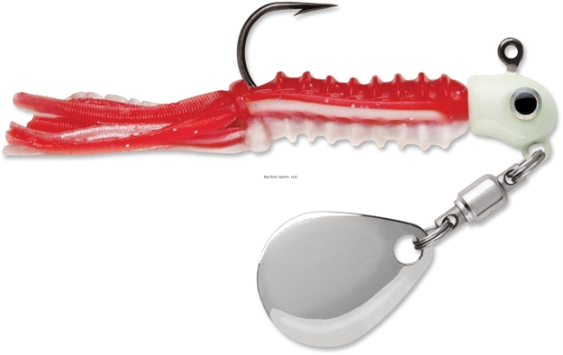 Picture of Vmc Wingding Spin Jig, 1/16 Oz, Red Pearl Glow