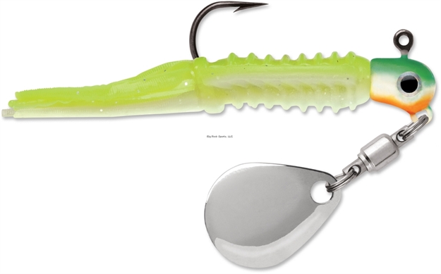 Picture of Vmc Wingding Spin Jig, 1/8 Oz, Green Orange Glow