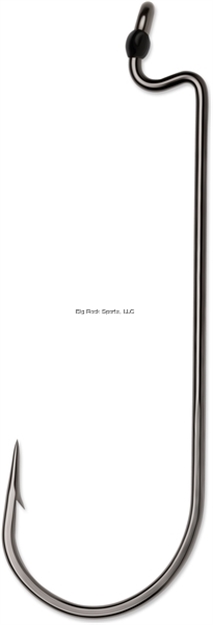 Picture of Vmc Worm Hook, SZ 2/0, Black Nickel, 25 PK