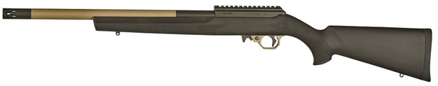 Picture of Volquartsen Superlite 17 Hmr, 16", Black Hogue Stock, Fde Carbon Vcr-0136