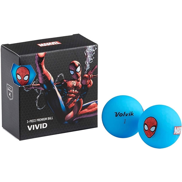 Picture of Volvik Marvel Golf Balls 4Pk-Spider Man