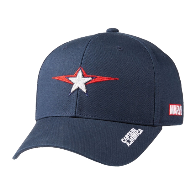 Picture of Volvik Marvel Golf Hat Captain American Navy 8229