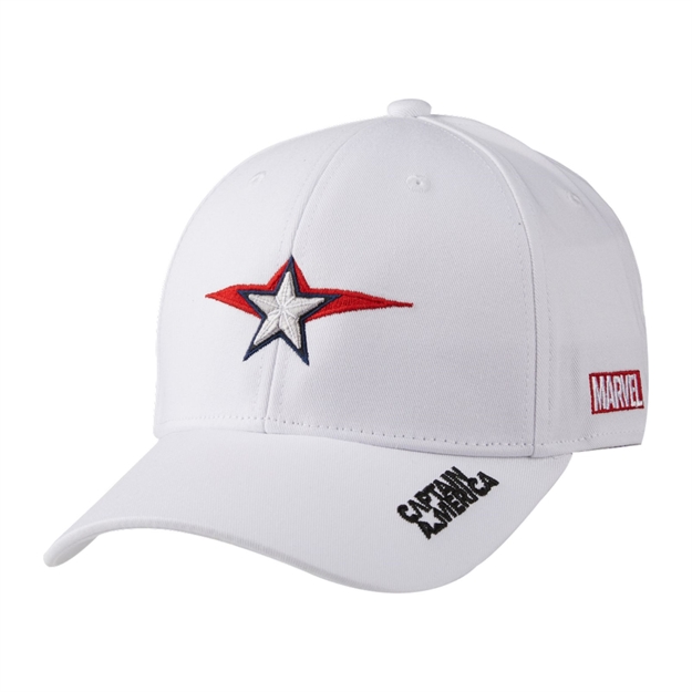 Picture of Volvik Marvel Golf Hat Captain American White 8230