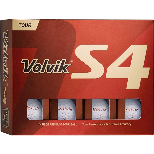 Picture of Volvik S4 Tour Ball White - Dozen