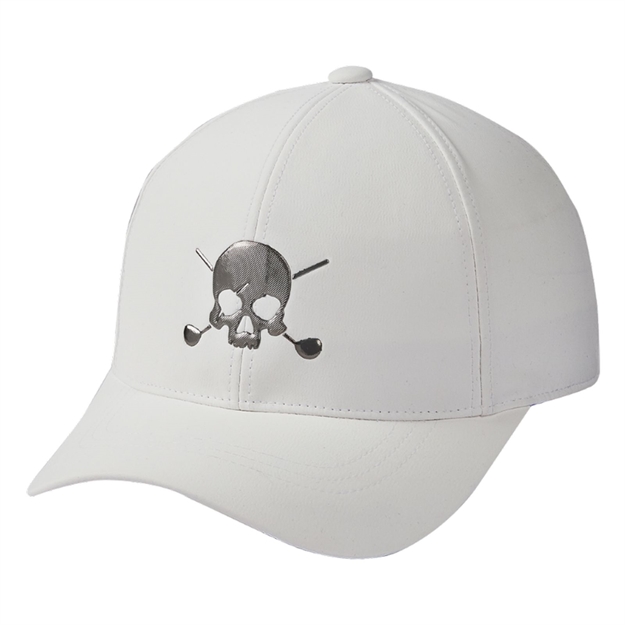 Picture of Volvik Skull Edition Hat Hot Melt White