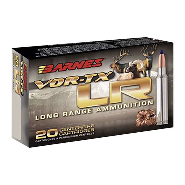Picture of Barnes Vor-Tx Long Range Rifle Ammo 30-06 Spr, Lrx Boat Tail, 175 Gr, 2800Fps, 20 Rnd, Boxed LR30061