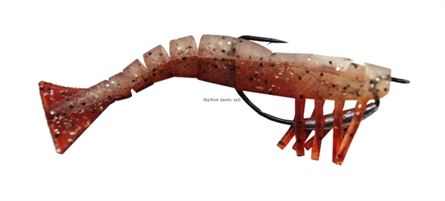 Picture of Vudu 3.5"  Weedless Shrimp 2/Pk New Penny