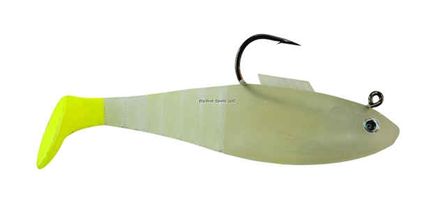 Picture of Vudu 4"  Shad 3/Pk Glow/Chartreuse