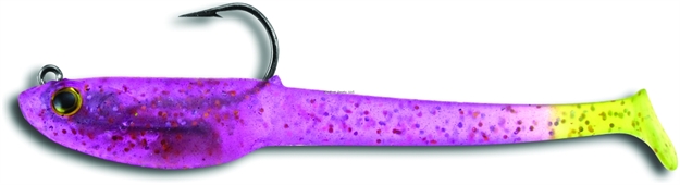 Picture of Vudu 4 Eel 1/4 OZ  Purple / Chart Tail