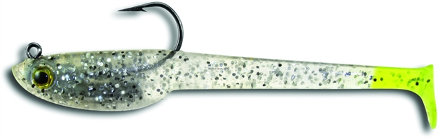 Picture of Vudu 4 Eel 1/4 OZ  Silver Flake / Chart Tail