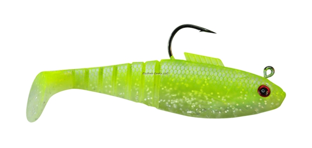 Picture of Vudu 6"  Shad 2/Pk Lime Chartreuse