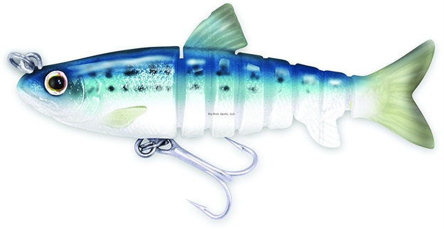 Picture of Vudu Mullet, 4.5", 1/2 Oz, High Definition Blue Back Herring, Sinking