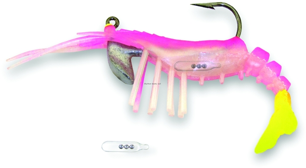 Picture of Vudu Rattler Shrimp, 3.5", 1/4 Oz, Parrot