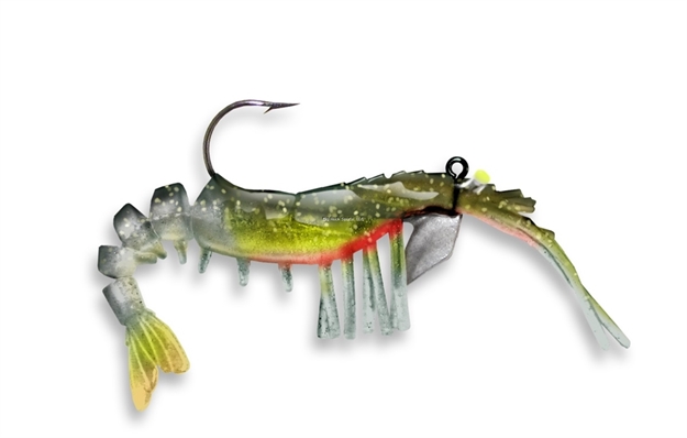 Picture of Vudu Shrimp, 3.25", 1/4 Oz, Green Hornet (2Pk)
