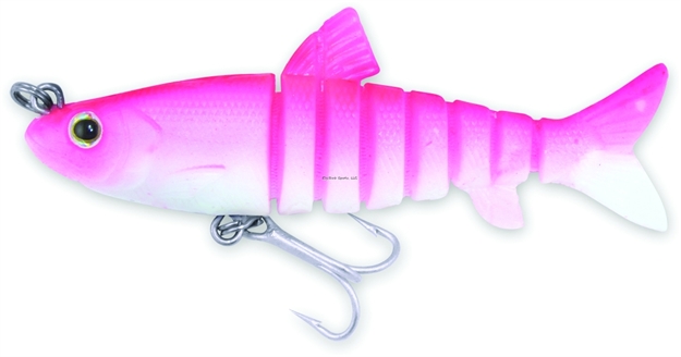 Picture of Vudu Slow Sink Mullet, 4.5", 1/2 Oz, Pink, Sinking