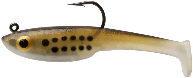 Picture of Vudu Vixen Swimbait, 3", 2/Pk, 1/4Oz, Gold Bunker