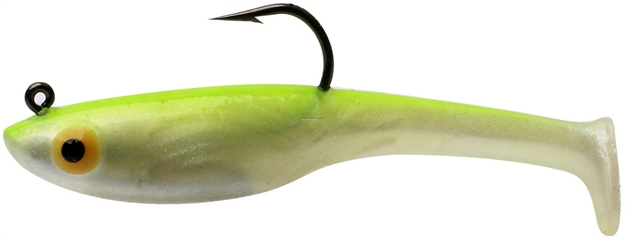 Picture of Vudu Vixen Swimbait, 3", 2/Pk, 1/4Oz, Key Lime