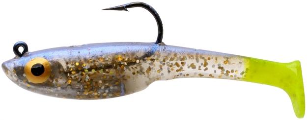 Picture of Vudu Vixen Swimbait, 3", 2/Pk, 1/4Oz, Opening Night / Chart