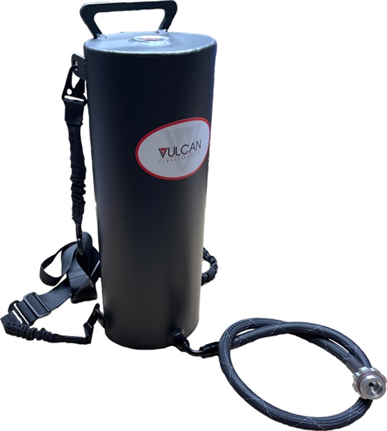 Picture of Vulcan Flamethrowers Flamethrowers V9-E Backpack 2 Gallon W/Shldr Strp BPV9EAG2 -