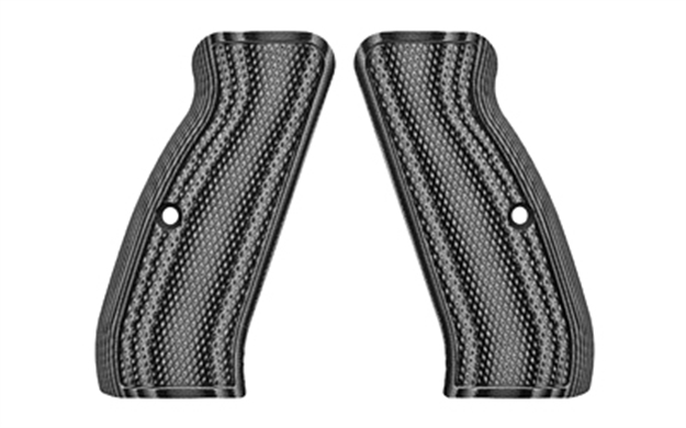Picture of VZ CZ 75 Tac Dmnd Grp G10 FS Blk/Gry