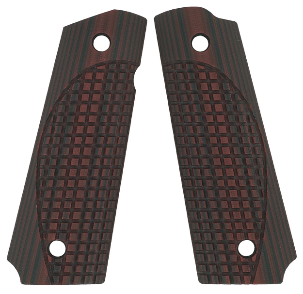 Picture of VZ Grips Etcfragcxa 1911 Etc/Frag Grip Panels Frag Texture G10 Black/Cherry