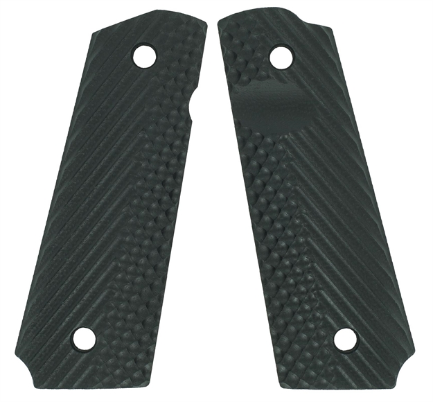 Picture of VZ Grips O2bxa 1911 Operator II Grip Panels Aggressive Textured G10 Black