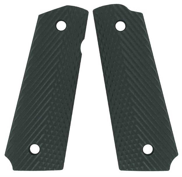 Picture of VZ Grips Obxa 1911 Operator Grip Panels Aggressive Textured G10 Black