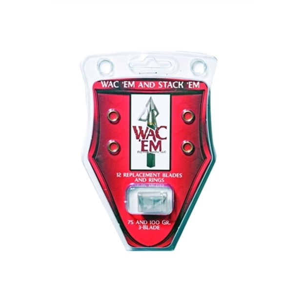 Picture of Wac'em 3 Blade Replacement Blades & Rings 100Gr