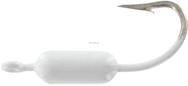 Picture of Wahoo Yellowtail Fever Jighead, 1/16 Oz, SZ 2 Hook, White, 10/Bag