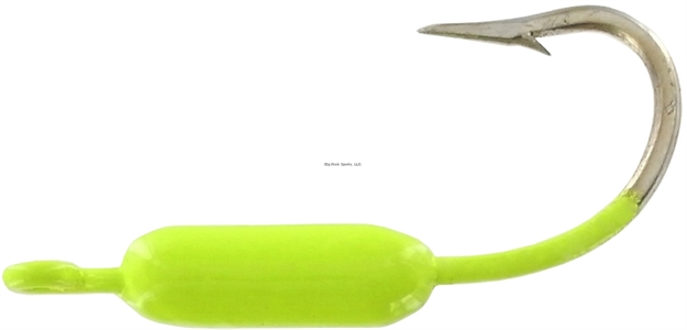 Picture of Wahoo Yellowtail Fever Jighead, 1/32 Oz, SZ 4 Hook, Limetreuse, 10/Bag