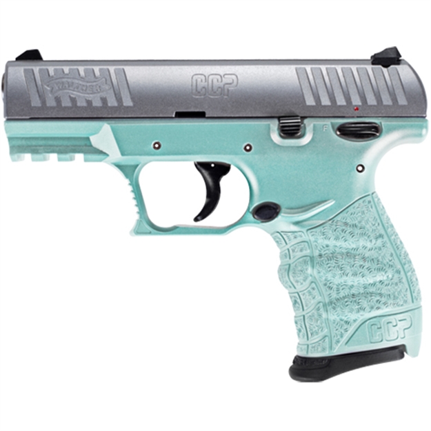 Picture of Wal Ccp M2+ 9Mm 3.54 Angel Blue Stainless 8Rd 5083512 723364220746