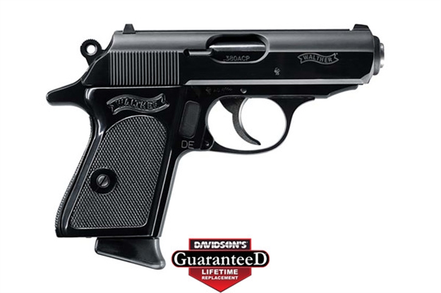 Picture of Walther Arms Semi-Auto Pistol Ppk .380 3.3" Acp Black 6Rnd 2 Mags State Laws Apply 4796002
