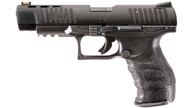 Picture of Walther Arms Ppq M2 Semi Auto Pistol 22 Lr, 5 In, Poly Grp, 10+1 Rnd, Fiber Optic, Full SZ Blk Frame 5100305