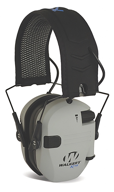 Picture of Walker's Wpxdrsembtgy Razor X-Trm Digital Electronic Muff 21 DB Over The Head Gray/Black Polymer GWPXDRSEMBTGY