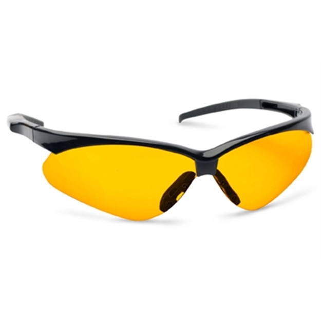 Picture of  Walker's Gwpsglamb Sport Glasses Crosshair Adult Amber Lens Polycarbonate Black Frame 888151017494