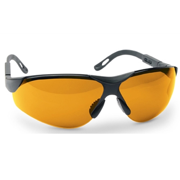 Picture of  Walker's Gwpxsglamb Sport Glasses Elite Adult Amber Lens Polycarbonate Black Frame