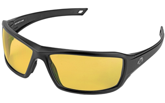 Picture of Walkers Game Ear Ikon Shooting Glasses, Ansiz87.1/Mil Spec:Mceps Gl-Pd 10-12, Amber Lens, Matte Blk, Clam Pack GWP-IKNFF2-AMB 888151029541