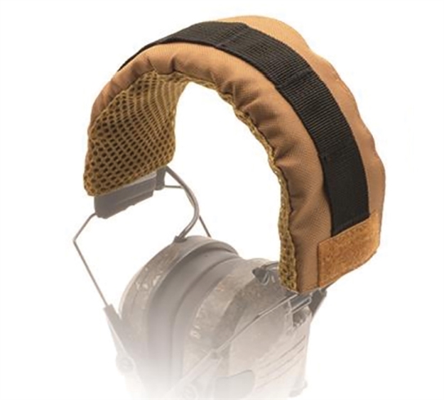 Picture of Walkers Game Ear Universal Wrap Cool Mesh Padding W/Mollie For Walkers Muffs & Most Other Brands, Nylon Fabric/Coyote Brown GWP-HDBNDV-CYB 888151030264