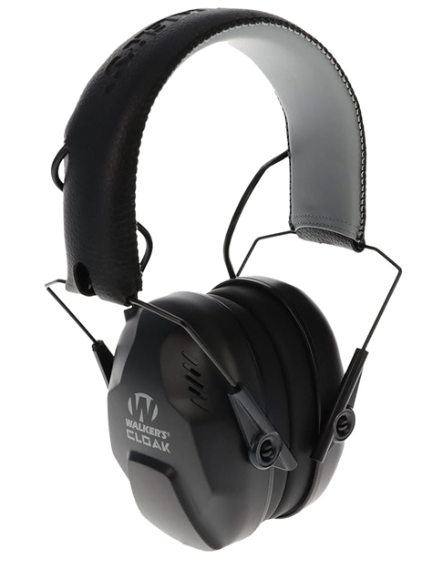 Picture of Walker's Gwpclkdm Cloak Dual Mic Electronic Muff Over The Head 23-25 DB Black GWP-CLKDM 888151059623