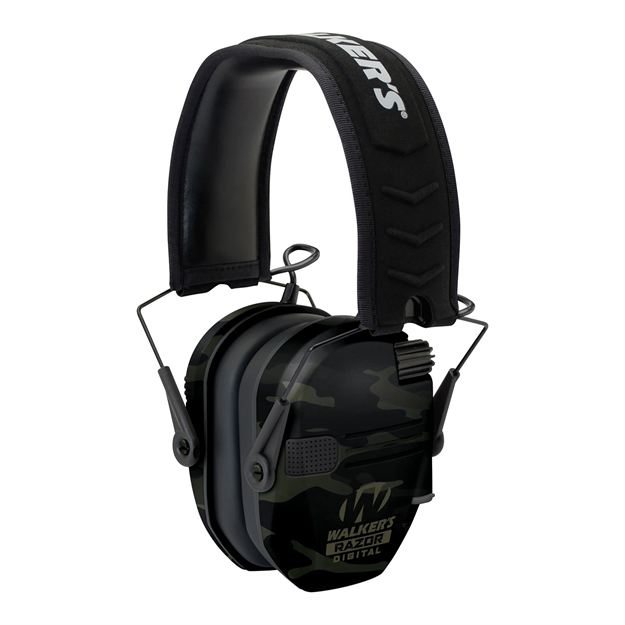 Picture of Walker's Gwpdrsemmccg Razor Pro Digital Electronic Muff 23 DB Over The Head Multi-Cam/Black Polymer GWPRSEMMCCG 888151024416