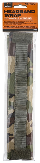 Picture of Walkers Game Ear Universal Wrap Cool Mesh Padding W/Mollie For Walkers Muffs & Most Other Brands, Nylon Fabric/Camo GWP-HDBNDV-CMO 888151030295