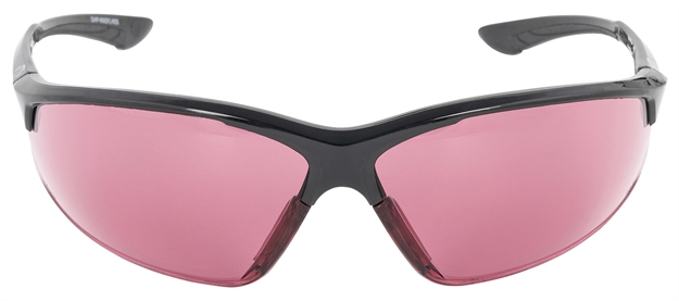 Picture of Walker's Gwpiknof1ros Ballistic Eyewear Ikon Tanker Adult Rose Lens Matte Black Frame GWP-IKNOF1-ROS