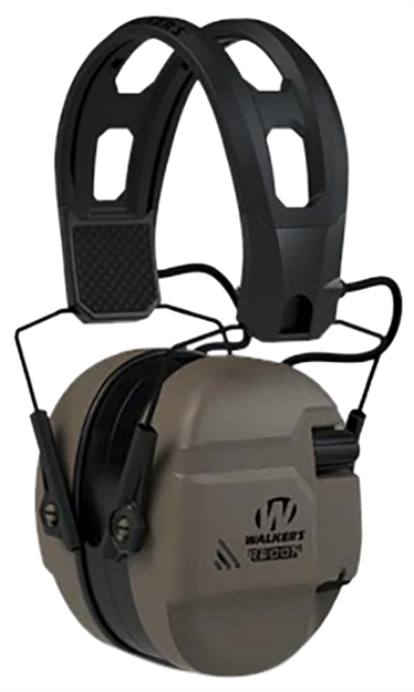 Picture of Walker's Gwprecm-Fde Recon Digital Muff Over The Head 26 DB Flat Dark Earth GWP-RECM-FDE
