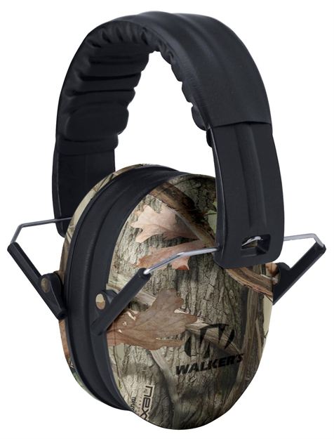 Picture of Walker's Gwpfkdmcamo Youth Passive Muff 23 DB Over The Head Next G-1 Camo/Black Polymer GWP-FKDM-CMO 888151013229