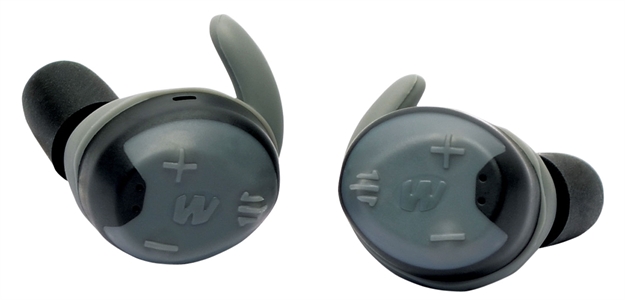 Picture of  Walker's Gwpslcrrc Silencer R600 Electronic Ear Buds Polymer 26 DB IN The Ear Black Adult Rechargeable