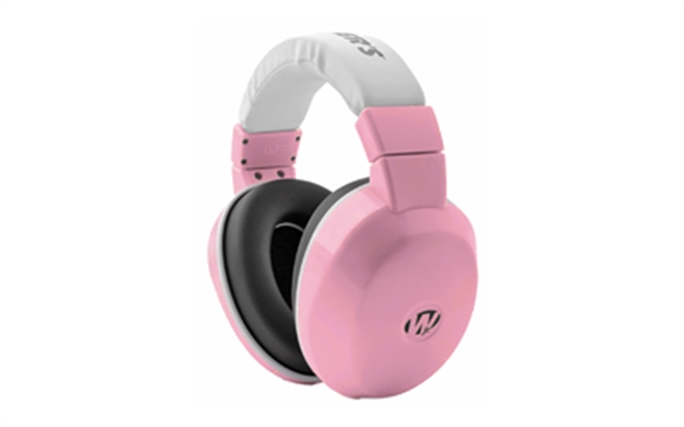 Picture of Walker's Gwpinfmpk Infant Passive Muff 23 DB Over The Head Pink/White Plastic GWP-INFM-PK 888151016572