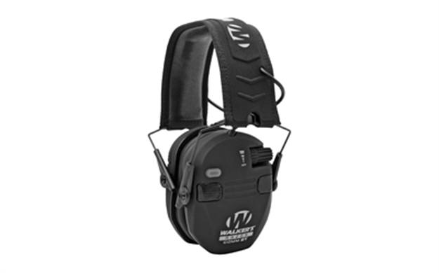 Picture of Walker's Razor Slim Electronic Quad Muff W/Bluetooth, Nrr22+Db, Low Profile, Black GWP-RSEQM-BT 888151014745