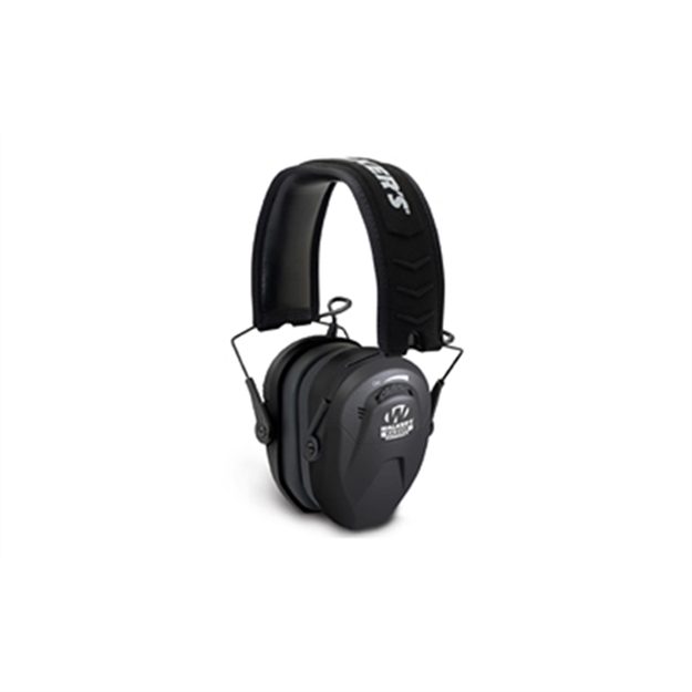 Picture of  Walker's Gwpcrsem Razor Compact Electronic Muff 23 DB Over The Head Black Polymer Fits Youth/Women
