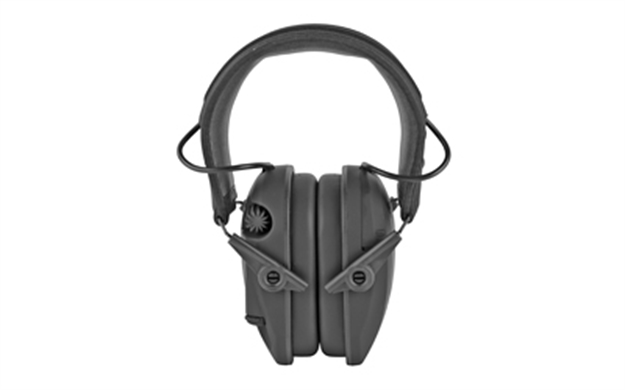 Picture of Walkers Freedon Series Razor Slim Shooter Folding Electronic Ear Muff Nrr23db, Low Profile, HD Sound, Blk Keep Calm & Carry ON GWP-RSEMFS