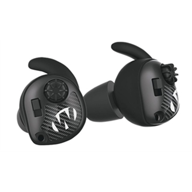 Picture of  Walker's Gwpslcr Silencer Electronic Ear Buds 25 DB IN The Ear Matte Black/Carbon Fiber
